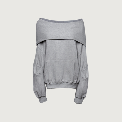 Zannari™ Off-shoulder Hoodie