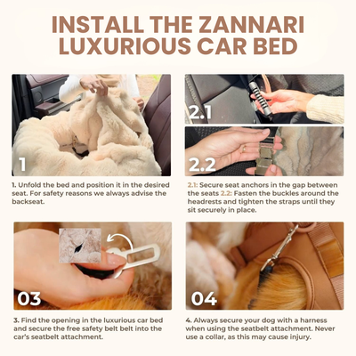 LUXURIOUS COZY CAR BED - Zannari™