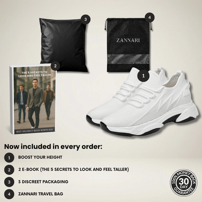 Zannari  - Height Boosting Sneakers™